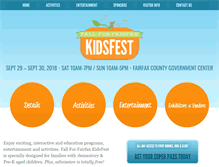 Tablet Screenshot of fallforfairfax.com